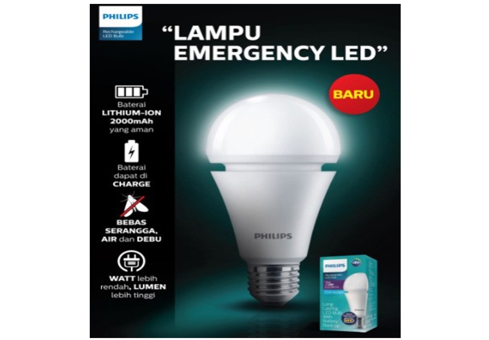Philips Rechargeable LED Bulb