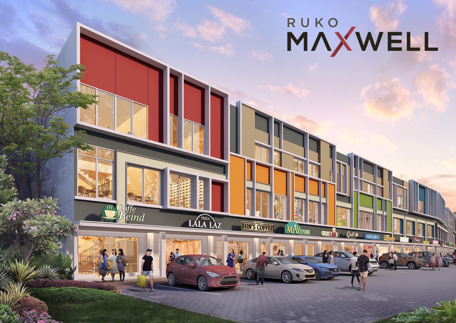 Ruko Maxwell di Summarecon Serpong 